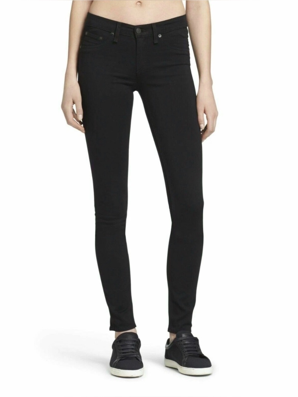 Rag & Bone Leggings in Black Plush size 26